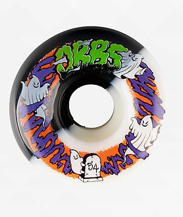 Orbs Pugs 54mm 85a Black & White Skateboard Wheels | Zumiez