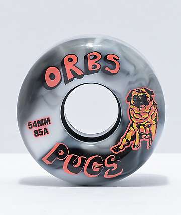 Orbs wheels 54mm 85A/スケートボード ウィール Orbs wheels 54mm 85A/スケートボード ウィール Orbs Pugs 54mm