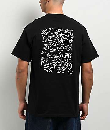 POETICCOLLECTIVE Crayon Black T-Shirt | Zumiez