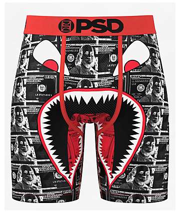 PSD x Playboy Rose Drippin' Black Boxer Briefs