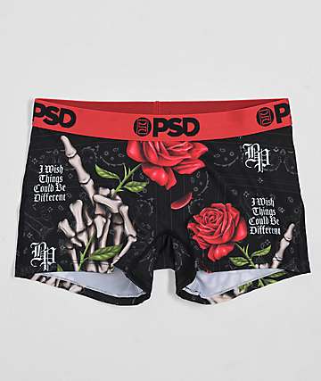 PSD x SAD BOYZ by Junior H Azul Angel Boxer Briefs
