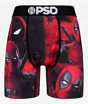 PSD x Batman Kids DC Dye Blue Boxer Briefs | Zumiez