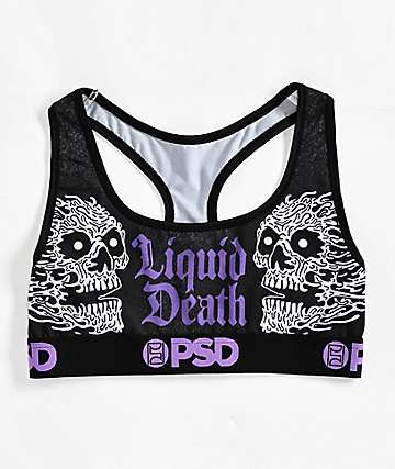 PSD x Liquid Death Skull Sports Bra - 