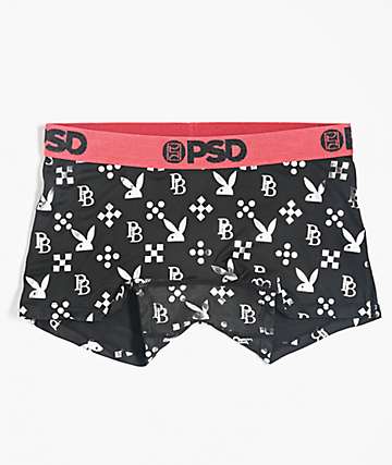 PSD x Playboy Red & Black 3 Pack Boxer Briefs | Zumiez