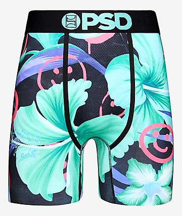 PSD Underwear Women's Underwear Naruto Boy Short | Wide Elastic Band,  Stretch Fabric, Athletic Fit |, Multi / Naruto Ramen I Bs, Medium