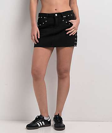PTCL Leopard Cargo Mini Skirt