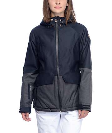 PWDR Room Bethany Caviar chaqueta de snowboard con suave exterior