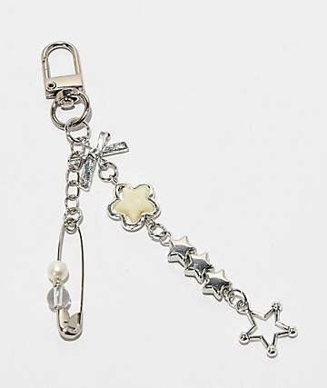 Petals and Peacocks Starry Eyed Locket Bag Charm