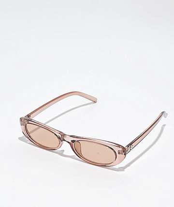Petals and Peacocks Svelte Pink Sunglasses - 