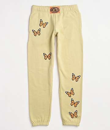 cream sweatpants womens