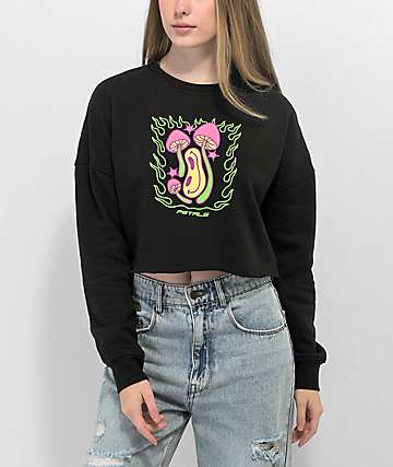 Petals of Joy Crewneck Sweatshirt, Happy Vibes Apparel, Gift for Friends, Spring Casual Wear, Youthful Style