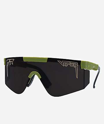 Pit Viper The Voltage Original Double Wide Polarized Pink & Purple Sunglasses