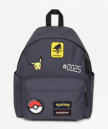 Pokémon x Eastpak Day Pak'r Patches Grey Backpack - 