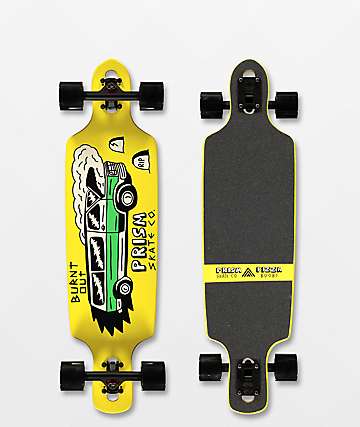 Prism Skewer Burn Out 34" Drop Through Longboard Complete