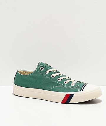 Pro-Keds Royal Low Deep Sea zapatos verdes y blancos
