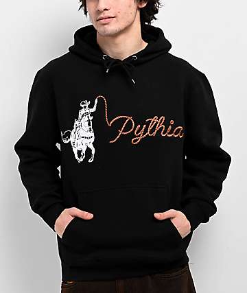Pythia Tell Someone Black T-Shirt