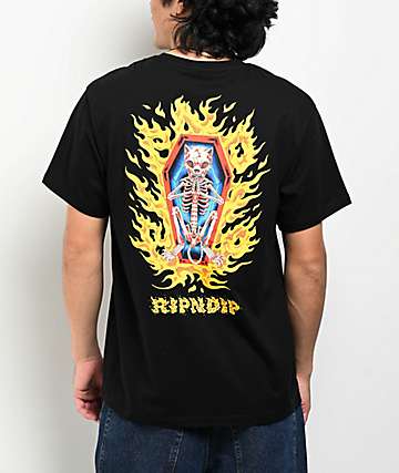 Ripndip X Cheech And Chong Smoke One Pullover Hoodieパーカー RIPNDIP x Cheech And Chong Smoke One Black Hoodie | Zumiez