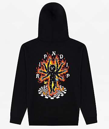 RIPNDIP x Danny Duncan Virginity Rocks Black Hoodie | Zumiez