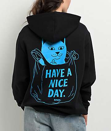 スウェット・トレーナー Ripndip Dizzy Nermal Polar Fleece Crewneck Navy/Teal M summerknits_0008_027A3960_gran