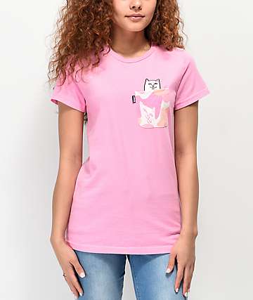 camiseta camuflaje mujer