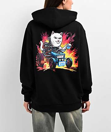 RIPNDIP Wanna Piece Of Me Black Hoodie | Zumiez