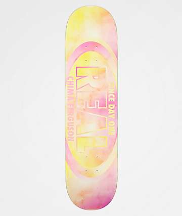 Real Chima Watercolor Oval 8.06" Skateboard Deck