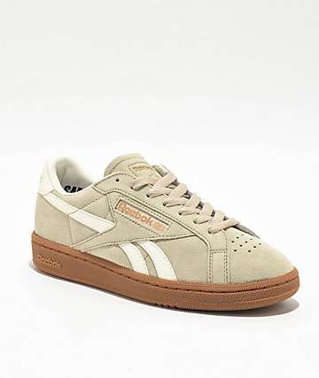 Reebok Club C Grounds UK Classic Beige & Gum Shoes - 