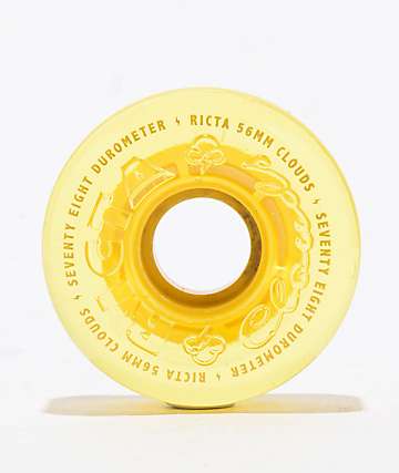Ricta Clouds White 52mm 78a Skateboard Wheels