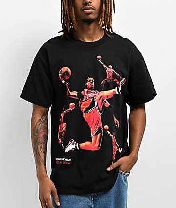 Rodman Apparel Head Profile Black T-Shirt
