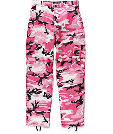 pink camo joggers mens