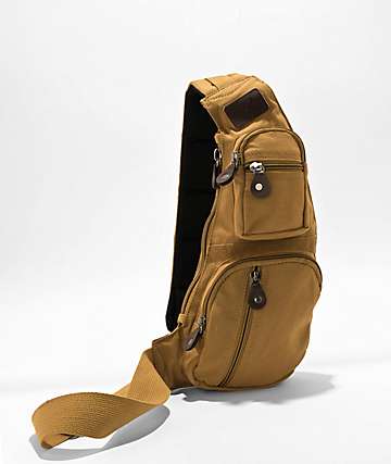 Rothco Vintage Black Crossbody Bag | Zumiez