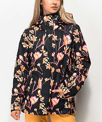Roxy Torah Bright Jetty True Black Magnolia 10K Snowboard Jacket