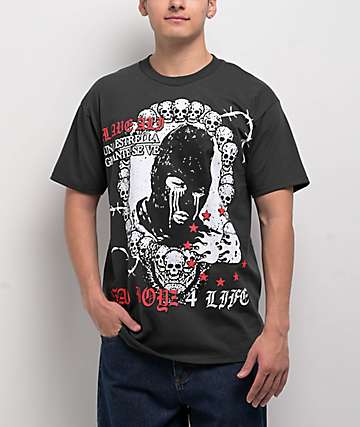 SAD BOYZ by Junior H Arrow Black T-Shirt