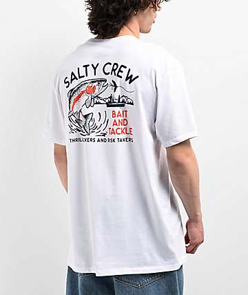 Salty Crew Grind Em Black Snapback Hat