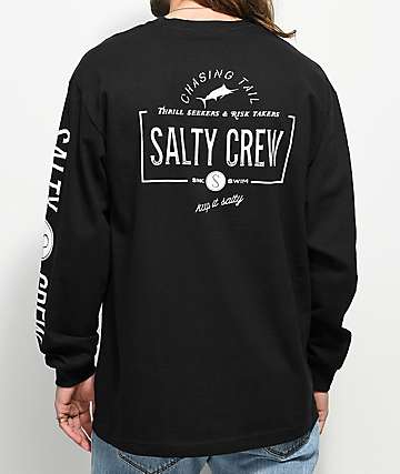 salty crew striped bass hoodie