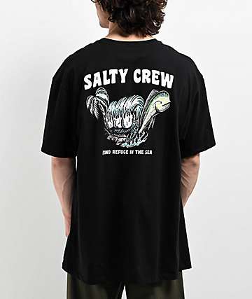 Salty Crew Tippet Cali Black T-Shirt