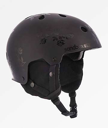 Sandbox Legend casco de snowboard negro floral