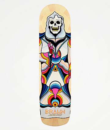 Santa Cruz Braun Cosmic Reaper 8.12" Skateboard Deck