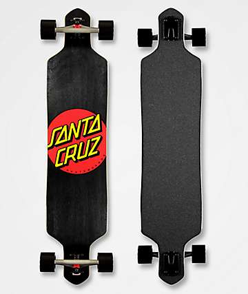 FunTomia Long Skateboard Drop Through Cruiser Complete Board with Mach1 High Speed Ball Bearing T-Tool with and without LED Wheels 