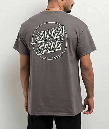 SANTA CRUZ★ドレッセン ローズ グレー Tシャツ Santa Cruz Dressen Roses Dot Green T-Shirt | Zumiez