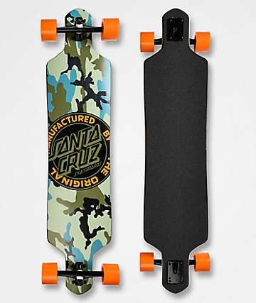 Santa Cruz Manufactured Dot 41" Drop Through Longboard Complete
