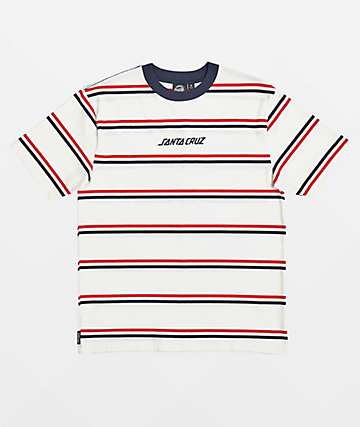 santa cruz ogsc striped long sleeve polo