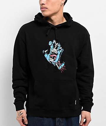 Santa Cruz x Thrasher Screaming Logo Grey Hoodie | Zumiez