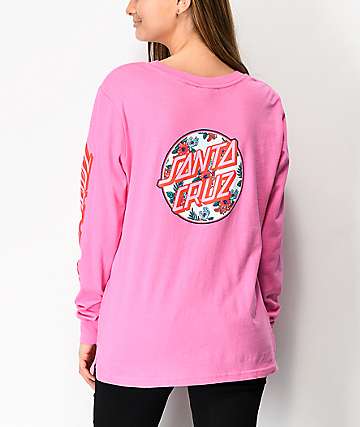 camiseta rosa fucsia