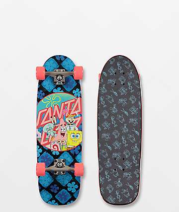 Santa Cruz x SpongeBob SquarePants Spongegroup 29" Cruiser Complete
