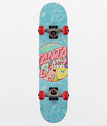 Santa Cruz x SpongeBob SquarePants Spongegroup 6.75" Skateboard Complete