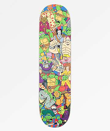 Santa Cruz x TMNT Crew Everslick 8.0" Skateboard Deck