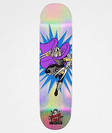 Santa Cruz x TMNT Shredder 8.0" Skateboard Deck