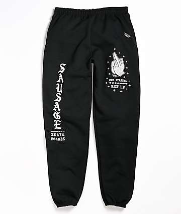 supreme middle finger sweatpants