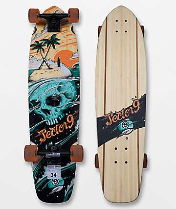 Sector 9 Stranded Strand 34" cruiser completo